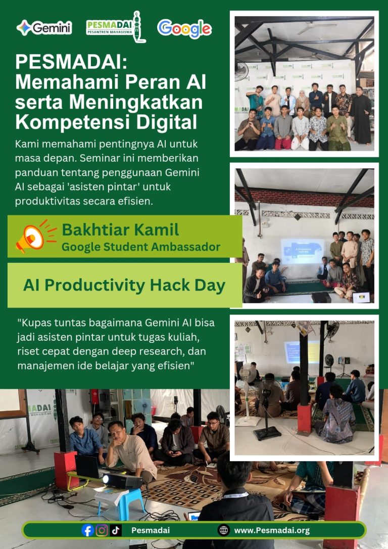 Pesmadai adakan seminar dengan Gemini AI